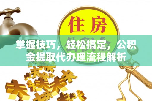 田东掌握技巧，轻松搞定，公积金提取代办理流程解析