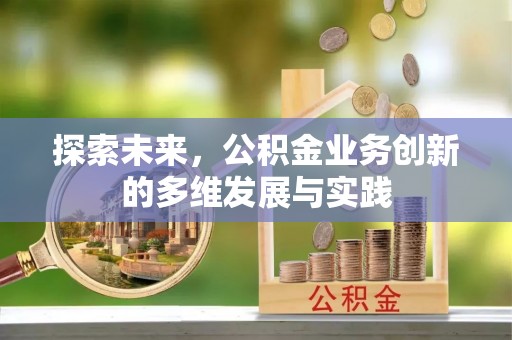 田东探索未来，公积金业务创新的多维发展与实践
