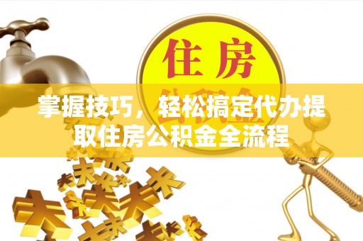田东掌握技巧，轻松搞定代办提取住房公积金全流程