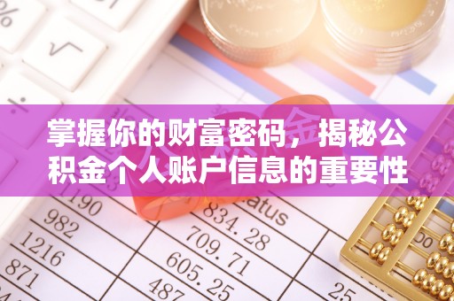 田东掌握你的财富密码，揭秘公积金个人账户信息的重要性