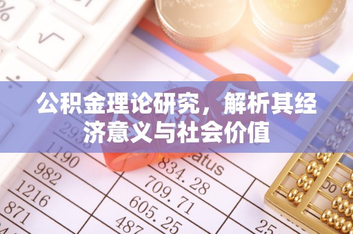 田东公积金理论研究，解析其经济意义与社会价值