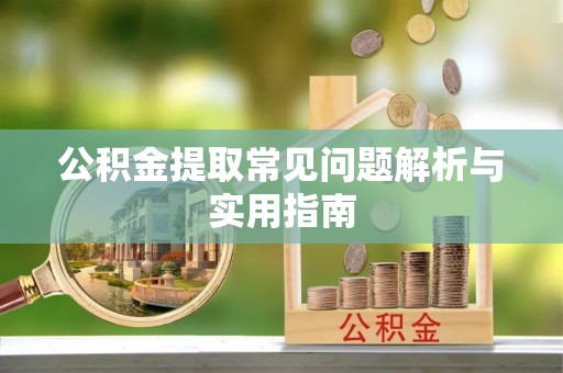 田东公积金提取常见问题解析与实用指南