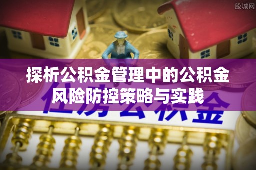 田东探析公积金管理中的公积金风险防控策略与实践