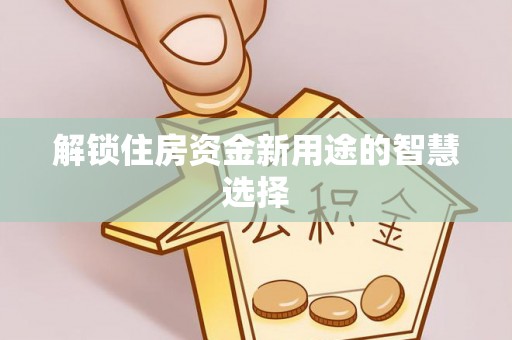 田东解锁住房资金新用途的智慧选择