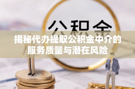 田东揭秘代办提取公积金中介的服务质量与潜在风险